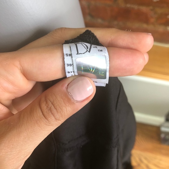 Diane Von Furstenberg Zarita Lace Black Gown 2 - Picture 6 of 8